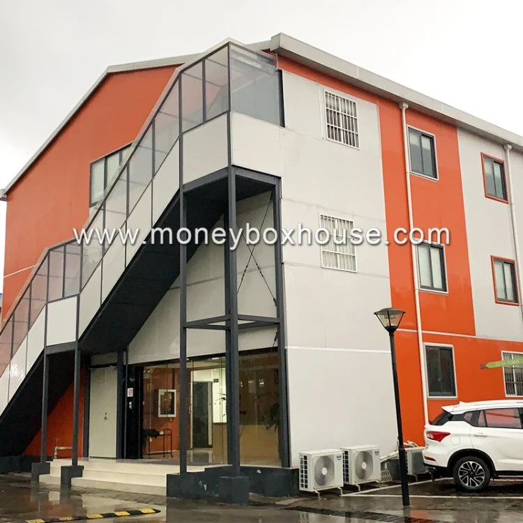 2022 Affordable Fast Built Sandwich Panel Luxury Prefabricated Modular Cheap 2 Story Prefab Home