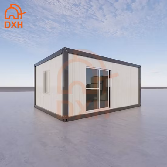 El taller modificó el envase desmontable del OEM de la casa prefabricada minúscula casera de cristal modificada para requisitos particulares de Casas Prefabricadas