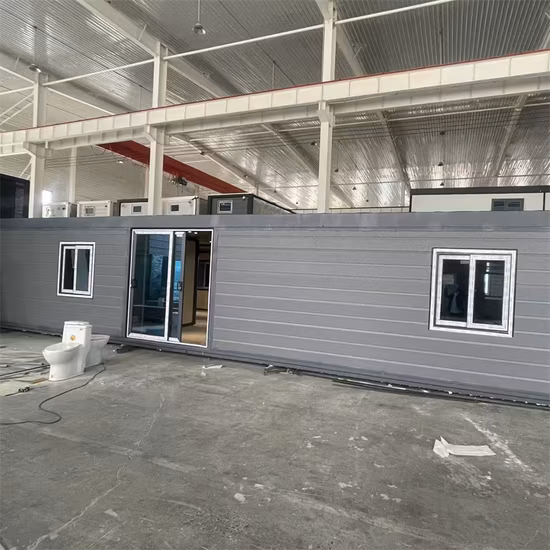 Entorno de alta calidad, fácil instalación, contenedor plegable portátil, casa pequeña expandible Et06