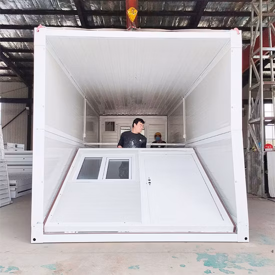 Casa modular pequeña y asequible de 20 pies, casa prefabricada prefabricada, envío de lujo, paquete plano moderno, contenedor de almacenamiento plegable expandible, fabricante de casas