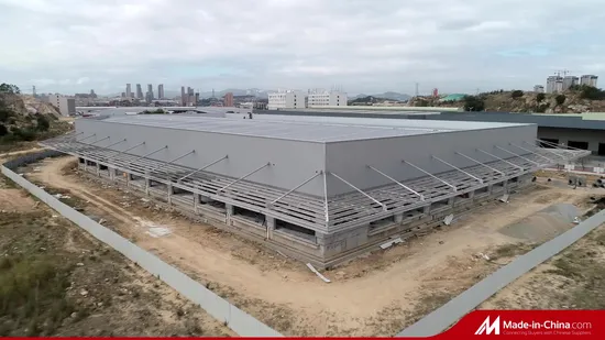 Precio de fábrica de gran altura de construcción de estructura de acero prefabricado para Peb almacén metálico Taller Hangar cobertizo de fabricación de edificios