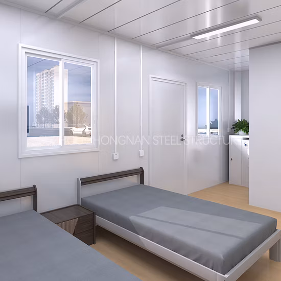 Nueva casa contenedor desmontable PRO de drenaje interior de columna a la venta