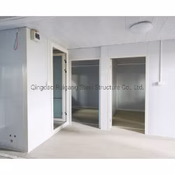 Casa contenedor plegable prefabricada de 20 pies y 40 pies, paquete plano, estructura de acero prefabricada expandible, Modular Containerhome, fácil instalación