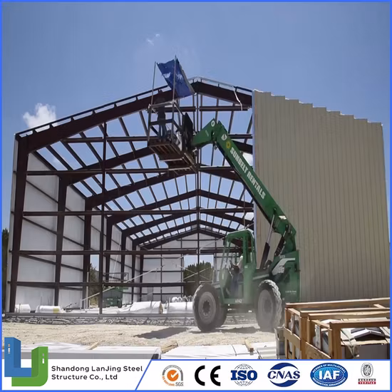 Construcción de edificios de estructura de acero de gran altura a precio razonable con paneles sándwich