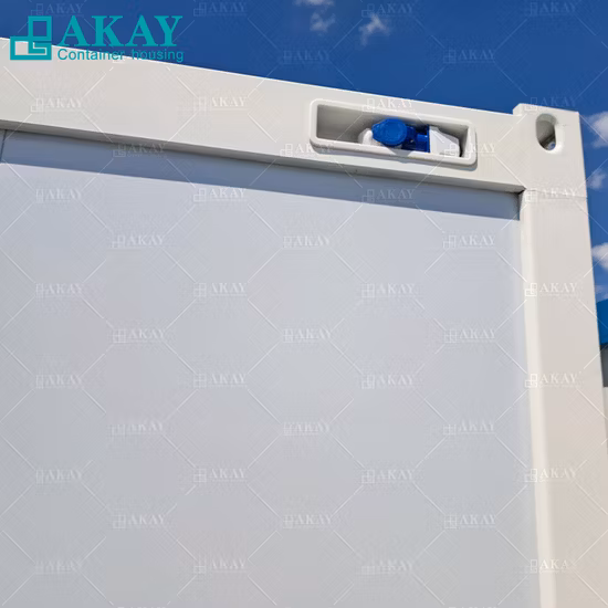 Casa prefabricada Precio de fábrica Paquete plano Edificio de madera plegable Envío Tiny Luxury Home Toilet Office Casa contenedor prefabricada modular móvil portátil